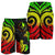 Yap Men's Short - Reggae Tentacle Turtle - Polynesian Pride