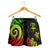 Fiji Women's Short - Reggae Tentacle Turtle - Polynesian Pride