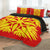 Hawaiian Royal Pattern Quilt Bed Set - Royal - A3 Style - Polynesian Pride