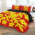 Hawaiian Royal Pattern Quilt Bed Set - Royal - C2 Style - AH - Polynesian Pride