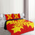 Hawaiian Royal Pattern Quilt Bed Set - Royal - E2 Style - AH - Polynesian Pride