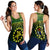 The Kuki's Women Racerback Tank Cook Islands Rugby LT13 Green - Polynesian Pride