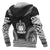 Samoa Polynesian Chief Custom Zip up Hoodie Black Version - Polynesian Pride