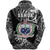 Manu Samoa Rugby Hoodie Unique Vibes Coat of Arms Black - Polynesian Pride