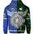 Custom Samoa and New Zealand Hoodie Together Green LT8 - Polynesian Pride