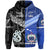 Samoa and New Zealand Hoodie Together Black LT8 Black - Polynesian Pride