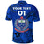 Custom Samoa Manu Polo Shirt Rugby Unique Style Full Blue LT8 - Polynesian Pride