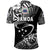 Custom Manu Samoa Rugby Polo Shirt Unique Vibes Black - Polynesian Pride