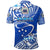 Custom Manu Samoa Rugby Polo Shirt Unique Vibes White - Polynesian Pride