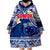 Samoa Samoan Plumeria Flowers Mix Polynesian Pattern Wearable Blanket Hoodie LT14 - Polynesian Pride