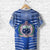 Manu Samoa Rugby T Shirt Creative Style Full Blue - Polynesian Pride