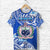 Manu Samoa Rugby T Shirt Unique Vibes Coat Of Arms White - Polynesian Pride