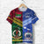 Custom Samoa Vanuatu T Shirt Together LT8 Blue - Polynesian Pride