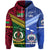 Custom Samoa and Vanuatu Hoodie Together LT8 - Polynesian Pride