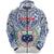 Manu Samoa Rugby Zip Hoodie Simple Style White Unisex White - Polynesian Pride