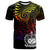 Samoa T Shirt Pegasus Gradient Colorful Style Unisex Black - Polynesian Pride