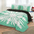 Hawaiian Royal Pattern Quilt Bed Set - Seafoarm - K2 Style - AH - Polynesian Pride