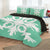 Hawaiian Royal Pattern Quilt Bed Set - Seafoarm - F2 Style - AH - Polynesian Pride