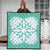 Hawaiian Royal Pattern Premium Quilt - Seafoarm - A3 Style - AH - Polynesian Pride