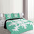 Hawaiian Royal Pattern Quilt Bed Set - Seafoarm - F2 Style - AH - Polynesian Pride