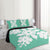 Hawaiian Royal Pattern Quilt Bed Set - Seafoarm - K1 Style - AH - Polynesian Pride