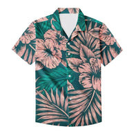 Polynesian Hawaiian Set - Summer Spring Matching Dress and Hawaiian Shirt - Polynesian Pride