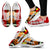 Tonga Ngatu And Australia Aboriginal Sneakers Together LT8 White - Polynesian Pride