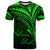 Solomon Islands T Shirt Green Color Cross Style Unisex Black - Polynesian Pride