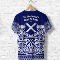 St. andrews High School T Shirt Simplified Version LT8 - Polynesian Pride