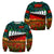 New Zealand Maori ANZAC Sweatshirt Poppy Vibes - Turquoise LT8 Unisex Turquoise - Polynesian Pride