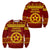 Niuafo'ou High School Christmas Sweatshirt Simple Style LT8 Unisex Maroon - Polynesian Pride