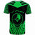 Yap Custom T Shirt Aquaman Green Color - Polynesian Pride