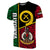 Vanuatu Rugby T Shirt Polynesian Flag Style Unisex Green - Polynesian Pride