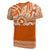 Tailulu College T Shirt Tonga Patterns Unisex Orange - Polynesian Pride