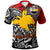 Papua New Guinea Polo Shirt Custom Madang Of Papua New Guinea With Polynesian Patterns Polo Shirt - Polynesian Pride