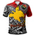 Papua New Guinea Polo Shirt Custom Chimbu Of Papua New Guinea With Polynesian Patterns Polo Shirt - Polynesian Pride