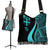 Fiji Boho Handbag - Turquoise Polynesian Tentacle Tribal Pattern - Polynesian Pride