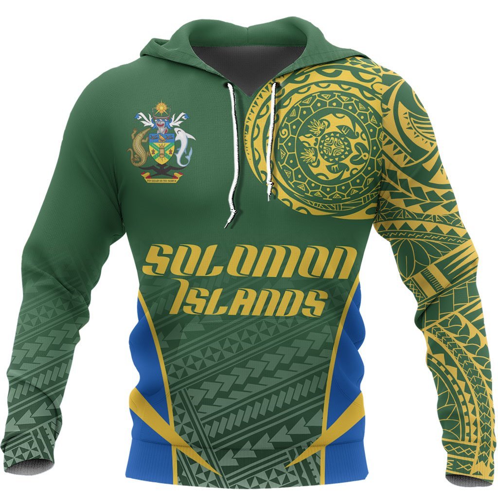 Tuvalu Islands Coat Of Arms Green Cool 3D Printed Sublimation