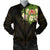 Tahiti Men's Bomber Jacket - Polynesian Gold Patterns Collection - Polynesian Pride