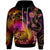 Tahiti Hoodie Tahiti in wave Unisex Black - Polynesian Pride