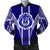 Hawaii Bomber Jacket - Moanalua High Football Jersey Bomber Jacket - AH Blue - Polynesian Pride