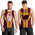 Hawaii Men's Tank Top - Roosevelt High Football Jersey Men's Tank Top - AH Red - Polynesian Pride