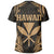 Hawaii Turtle Kanaka Polynesian T Shirt Gold - Polynesian Pride