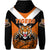 Papua New Guinea Lae Snax Tigers Hoodie Rugby Simple Style Black LT8 - Polynesian Pride