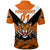 Custom Papua New Guinea Lae Snax Tigers Polo Shirt Rugby Simple Style Orange LT8 - Polynesian Pride