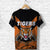 Papua New Guinea Lae Snax Tigers T Shirt Rugby Original Style Orange LT8 - Polynesian Pride