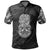 Hei Tiki Maori Tattoo Polo Shirt White Unisex Black - Polynesian Pride