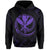 Polynesian Kanaka Shaka Map of Hawaii Hoodie Purple - Polynesian Pride