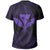 Hawaii King Polynesian T Shirt Durk Style Purple - Polynesian Pride