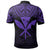 Hawaii Polynesian Limited Polo Shirt Tab Style Purple - Polynesian Pride